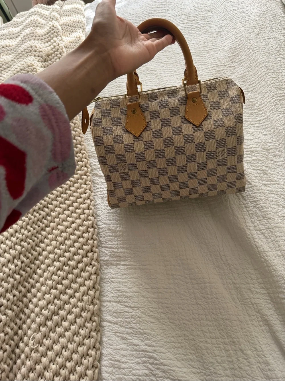 Louis Vuitton stylish checkered